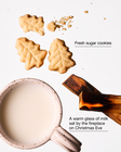 Santa's Milk & Cookies 3-Wick Candle image number null