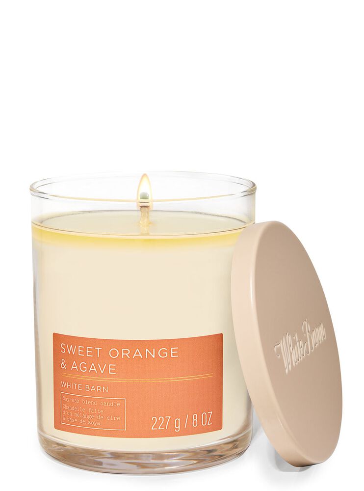 Sweet Orange & Agave Single Wick Candle Single Wick Candle