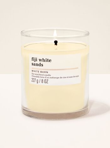 Fiji White Sands Single Wick Candle Single Wick Candle