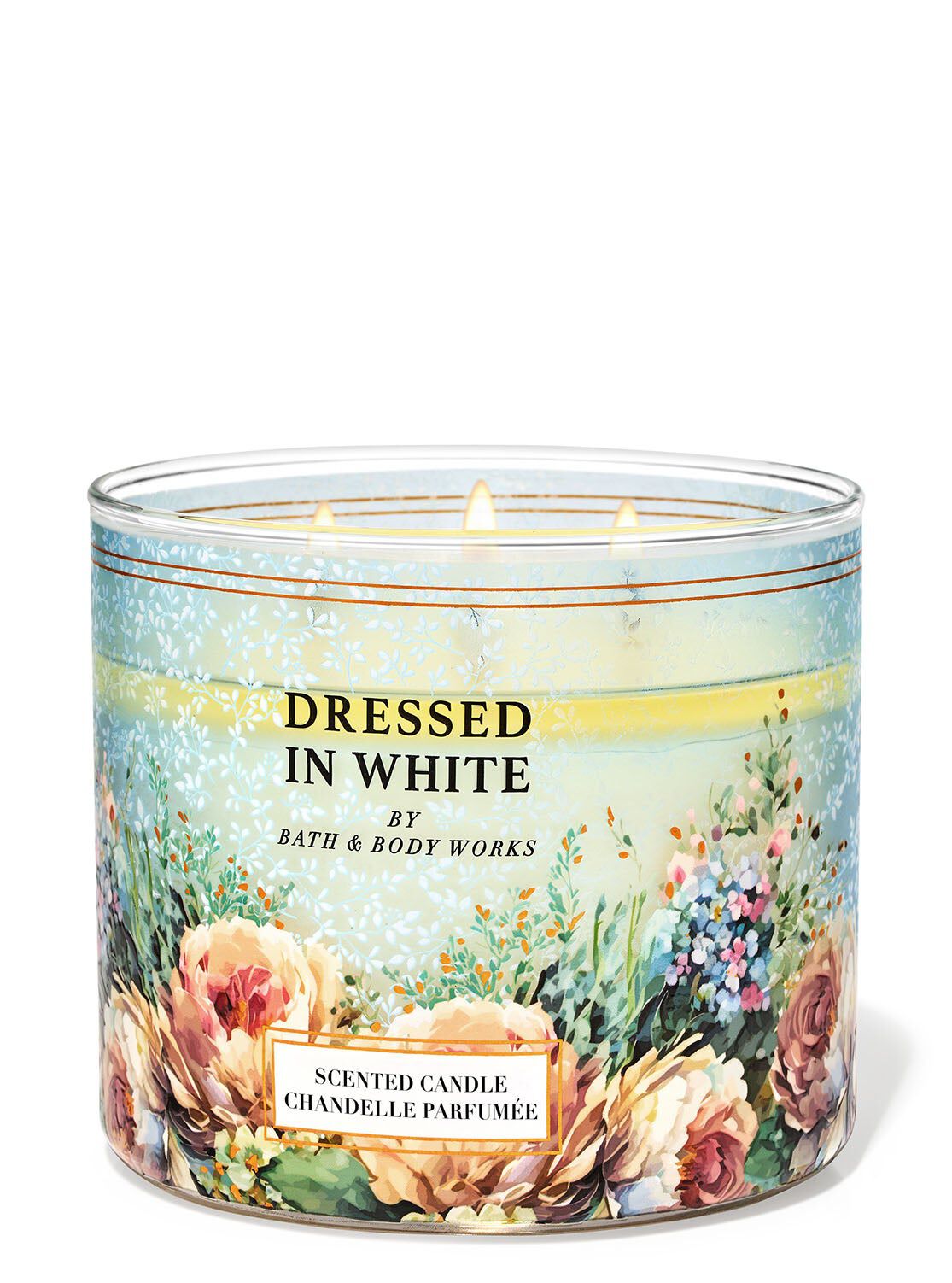 Shop Dressed In White 3-Wick Candle | Bath & Body Works Australia