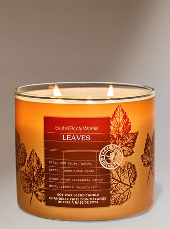 Leaves 3-Wick Candle 3-Wick Candle