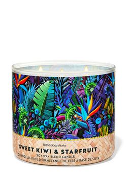 Sweet Kiwi & Starfruit 3-Wick Candle image number null