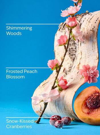Snowy Peach Berry 3-Wick Candle 3-Wick Candle