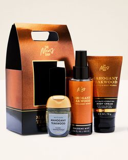 Mahogany Teakwood Gift Set