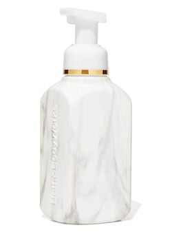 White Marble Gentle & Clean Foaming Hand Soap Dispenser White Marble Gentle & Clean Foaming Hand Soap Dispenser