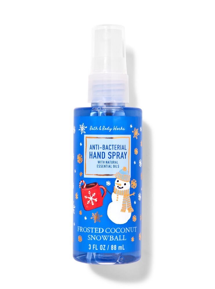 Frosted Coconut Snowball Hand Sanitizer Spray Hand Sanitizer Spray