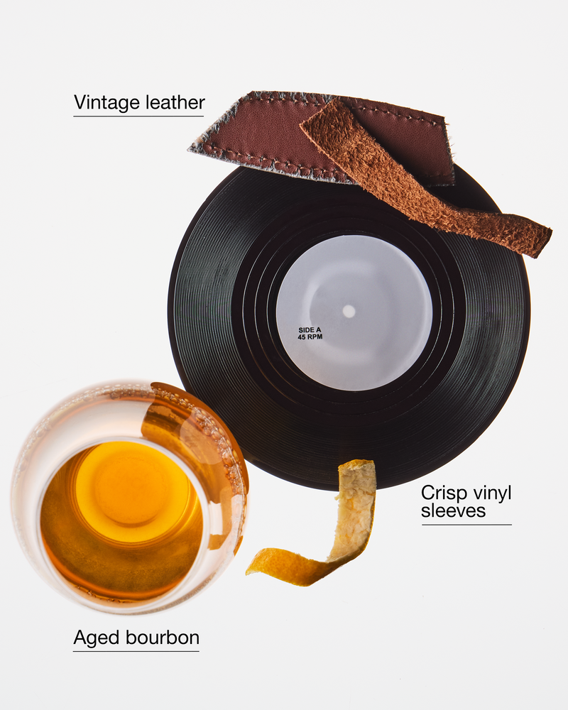 Bourbon Oak Records 3-Wick Candle 3-Wick Candle