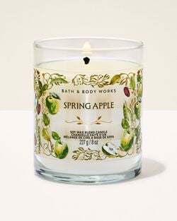 Spring Apple Single Wick Candle image number null