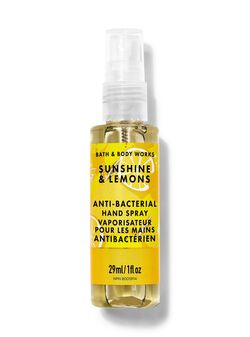 Sunshine & Lemons Hand Sanitizer Spray image number null