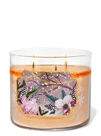 Sugared Pomegranate 3-Wick Candle 3-Wick Candle
