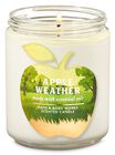 Apple Weather Single Wick Candle image number null