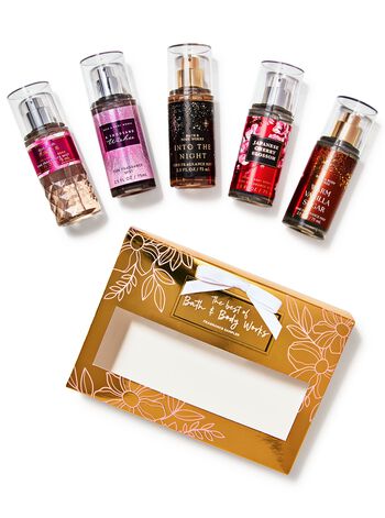 Best of Bath & Body Works 5-piece Mini Fine Fragrance Mist Gift Set Mini Gift Set