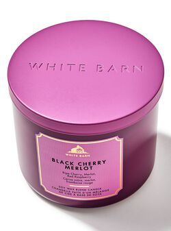 Black Cherry Merlot 3-Wick Candle