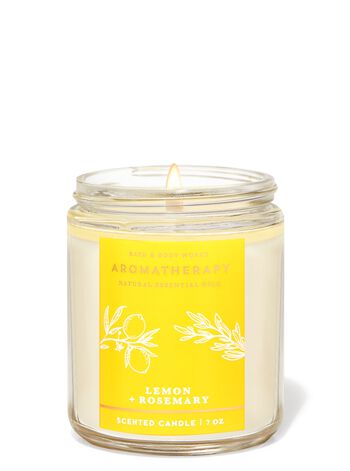 Lemon Rosemary Single Wick Candle Single Wick Candle