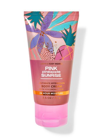 Pink Pineapple Sunrise Travel Size Ultimate Hydration Body Cream Travel Size Ultimate Hydration Body Cream