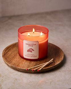 Honeycrisp Apple 3-Wick Candle image number null