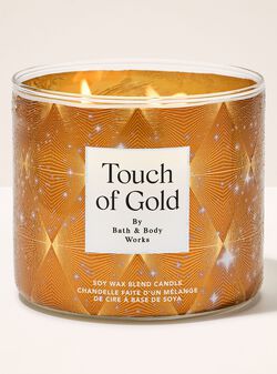 Touch of Gold 3-Wick Candle