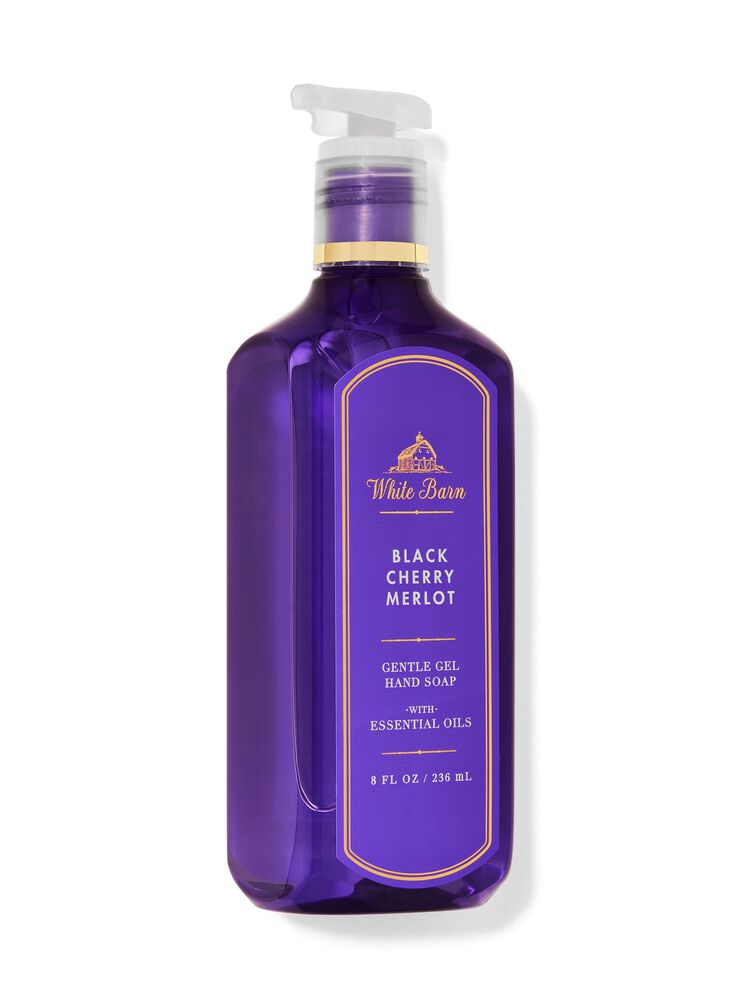 Black Cherry Merlot Nourishing Hand Soap Gentle Gel Hand Soap