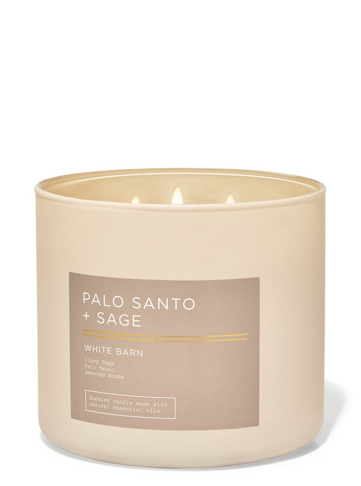 Palo Santo & Sage 3-Wick Candle 3-Wick Candle