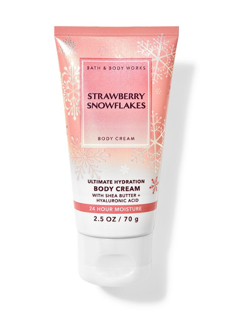 Strawberry Snowflakes Travel Size Ultimate Hydration Body Cream Travel Size Ultimate Hydration Body Cream