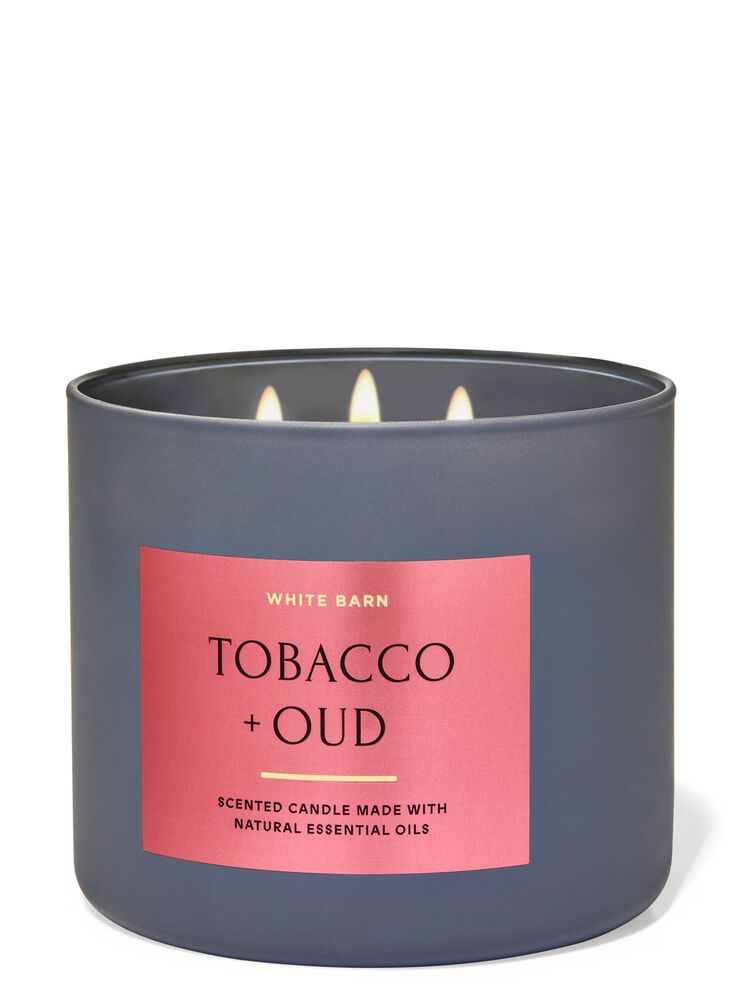 Tobacco & Oud 3-Wick Candle 3-Wick Candle