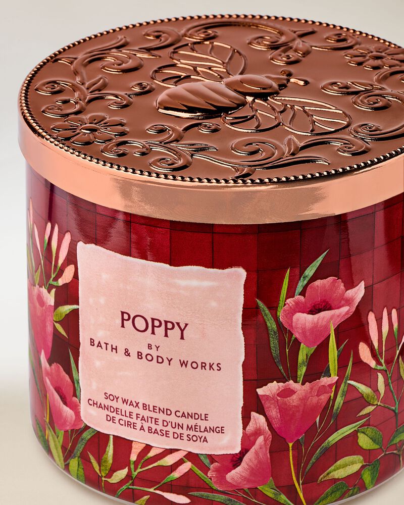 Poppy 3-Wick Candle 3-Wick Candle