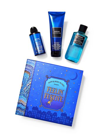 Shop Men's Ocean Holiday Gift Set Gift Set | AU Bath & Body Works