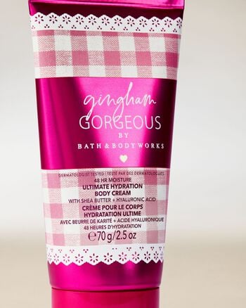 Gingham Gorgeous Travel Size Ultimate Hydration Body Cream Travel Size Ultimate Hydration Body Cream