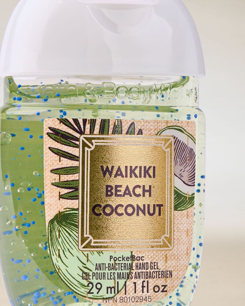 Waikiki Beach Coconut PocketBac Hand Sanitizer PocketBac Hand Sanitizer