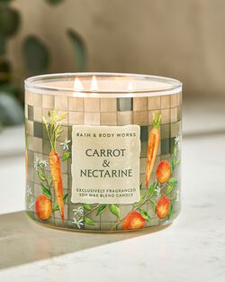 Carrot & Nectarine 3-Wick Candle image number null