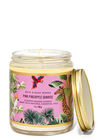 Pink Pineapple Sunrise Mason Single Wick Candle image number null