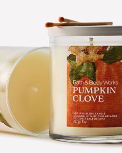 Pumpkin Clove Single Wick Candle image number null