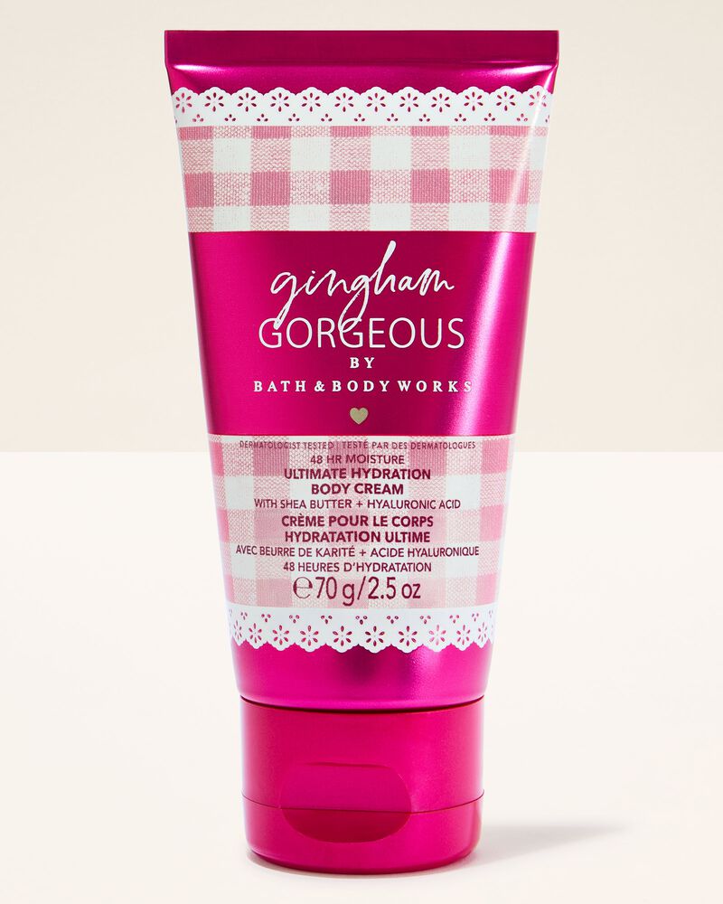 Gingham Gorgeous Travel Size Ultimate Hydration Body Cream Travel Size Ultimate Hydration Body Cream