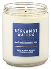 Bergamot Waters Single Wick Candle image number null
