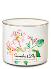 Cucumber Lily 3-Wick Candle image number null