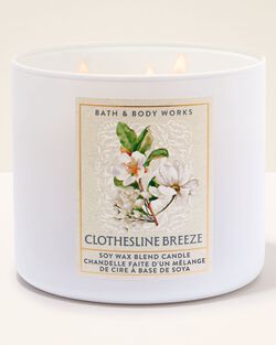 Clothesline Breeze 3-Wick Candle image number null
