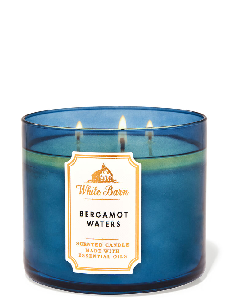 Bergamot Waters 3-Wick Candle 3-Wick Candle