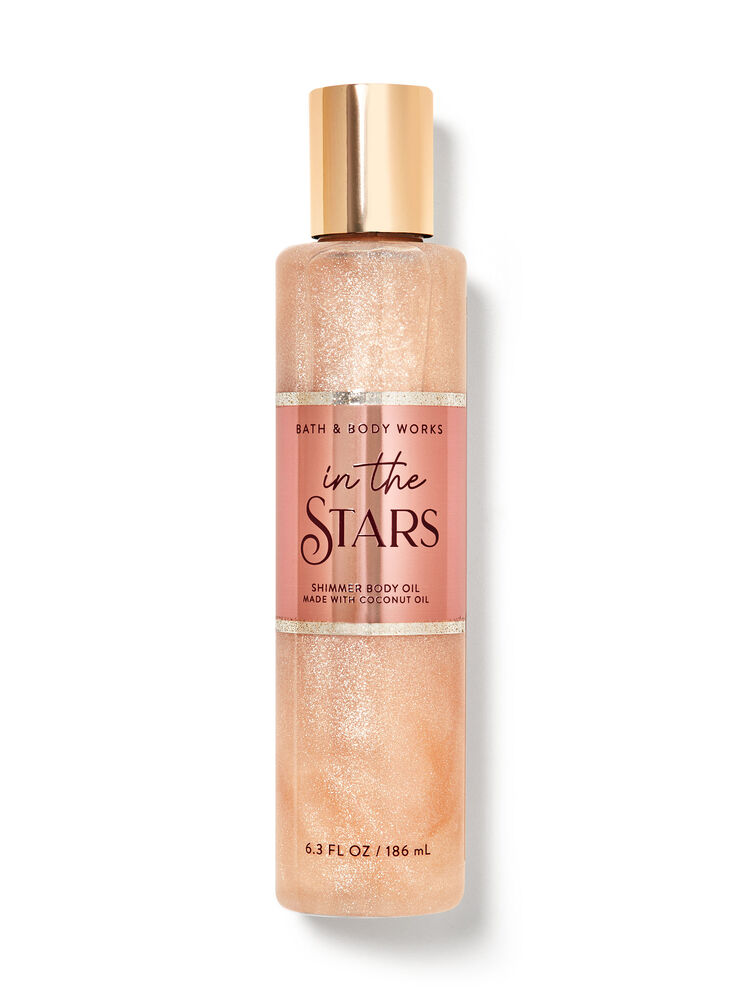 Shop In The Stars Shimmer Body Oil AU Bath Body Works
