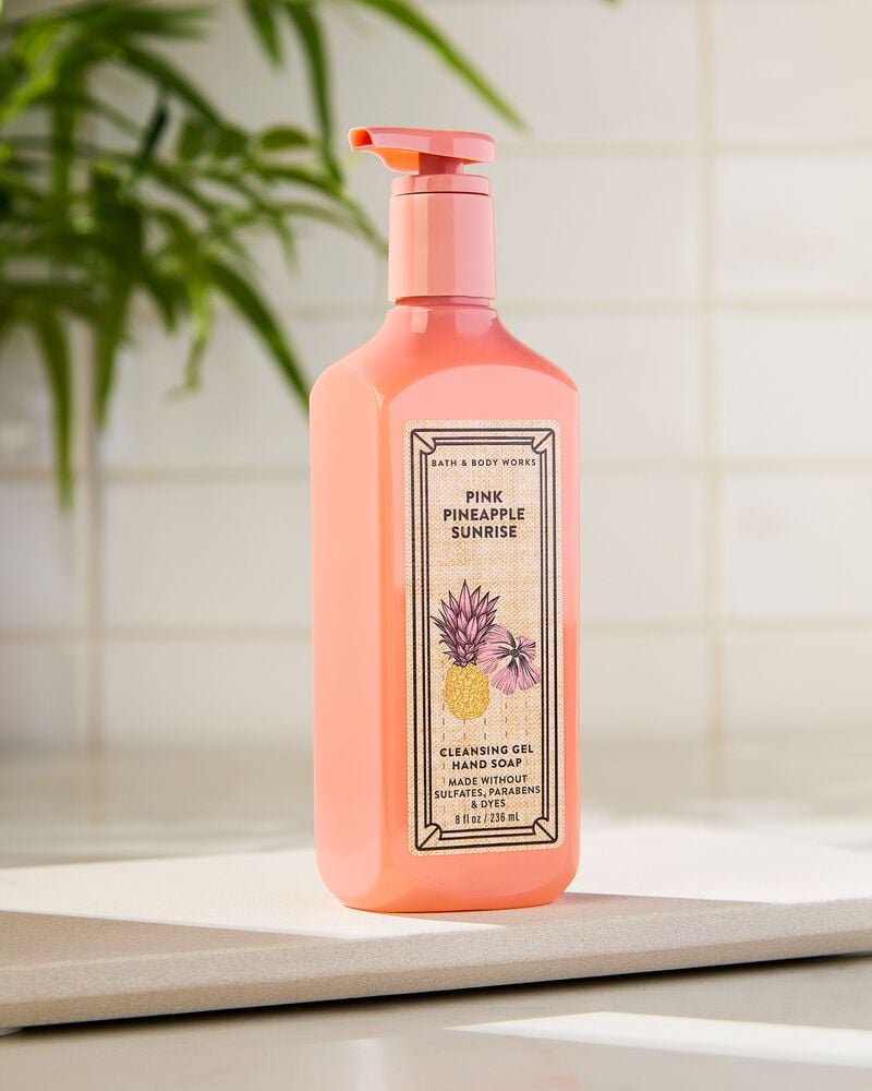 Pink Pineapple Sunrise Cleansing Gel Hand Soap Cleansing Gel Hand Soap