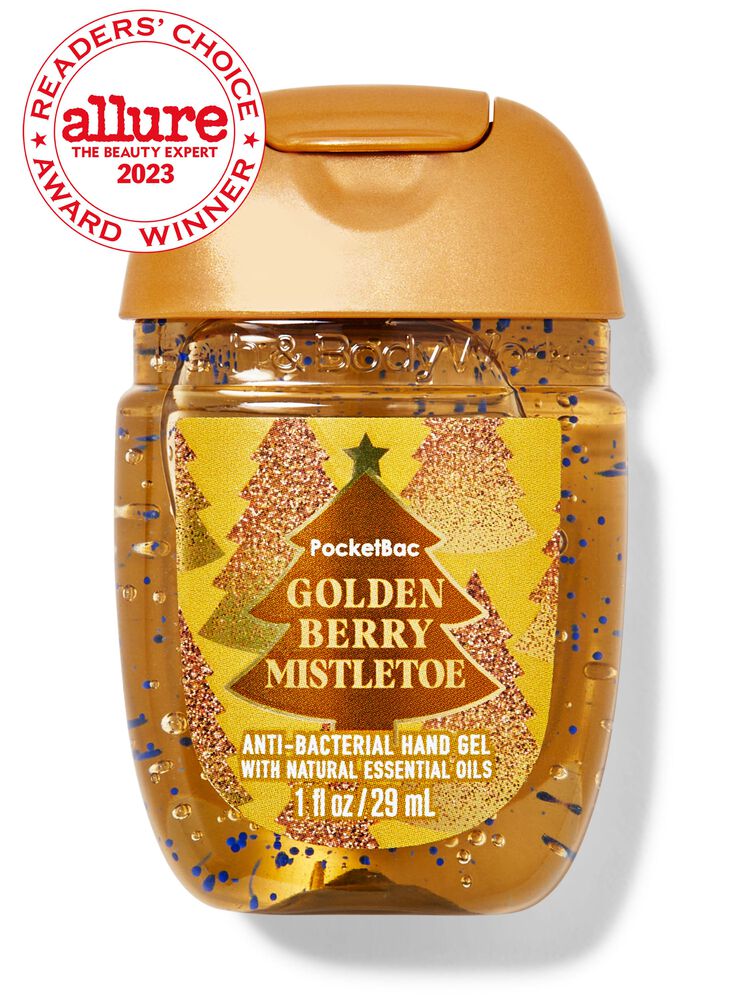 Shop Golden Berry Mistletoe PocketBac Hand Sanitizer AU Bath
