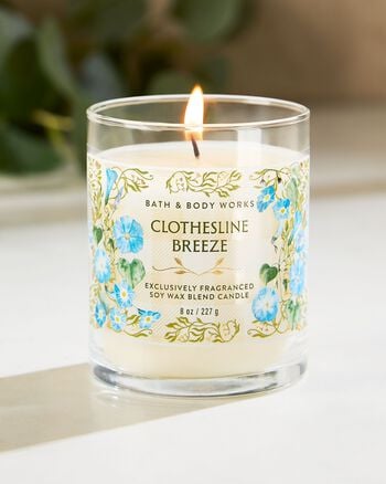 Clothesline Breeze Single Wick Candle Single Wick Candle