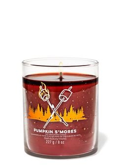 Pumpkin S'mores Signature Single Wick Candle