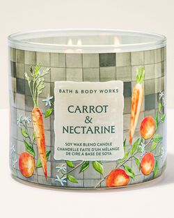 Carrot & Nectarine 3-Wick Candle image number null