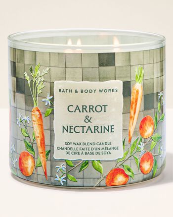 Carrot & Nectarine 3-Wick Candle 3-Wick Candle