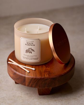 White Pumpkin 3-Wick Candle 3-Wick Candle