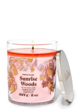 Sunrise Woods Single Wick Candle Single Wick Candle