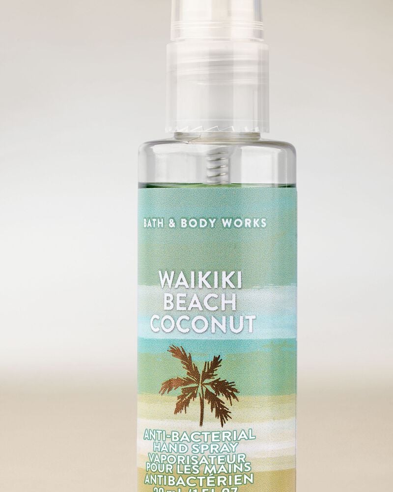 Waikiki Beach Coconut Hand Sanitizer Spray Hand Sanitizer Spray