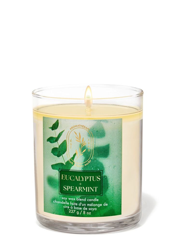 Eucalyptus Spearmint Single Wick Candle Single Wick Candle