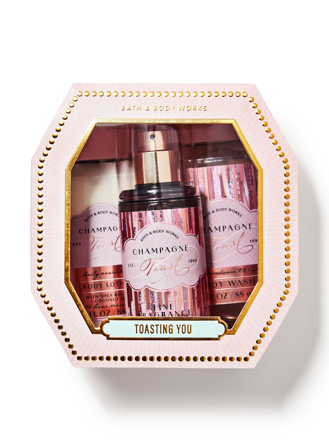 Shop Champagne Toast Mini Gift Box Set | AU Bath & Body Works
