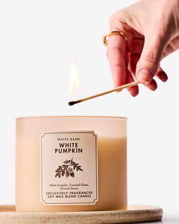White Pumpkin 3-Wick Candle 3-Wick Candle